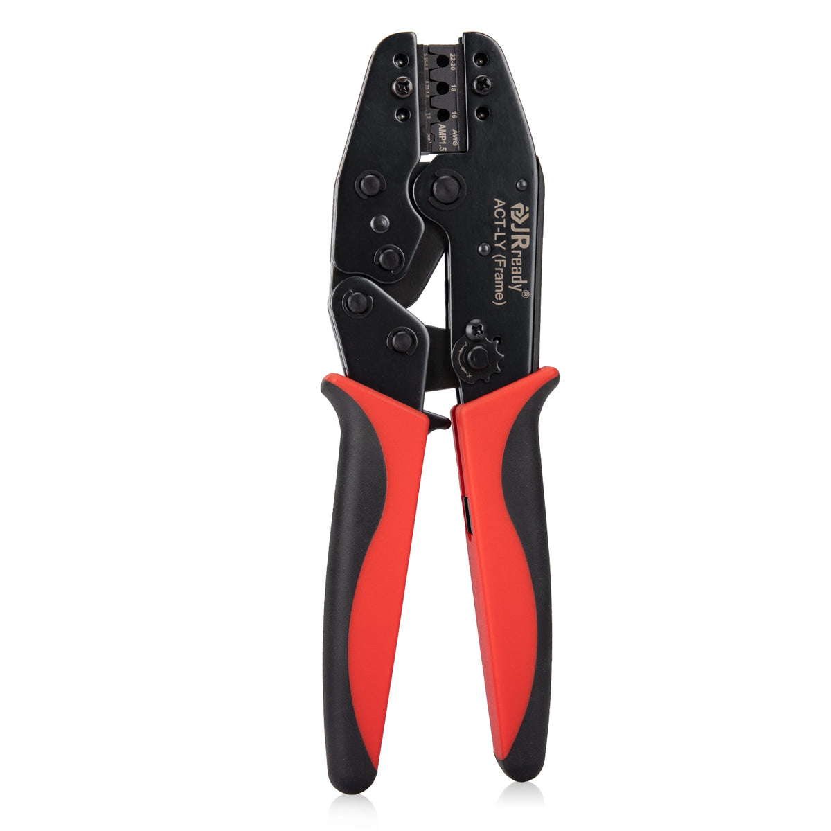 JRready ACT-LY-AMP1.5 Crimp Tool for TE AMP Superseal 1.5 Series, 16-24 AWG Automotive-Grade Superior Durability Ratchet Crimper