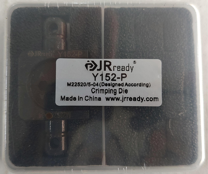 Matrice di crimpatura JRready Y152-P M22520/5-04 da utilizzare con crimpatrice a telaio aperto YJQ-W5 M22520/5-01
