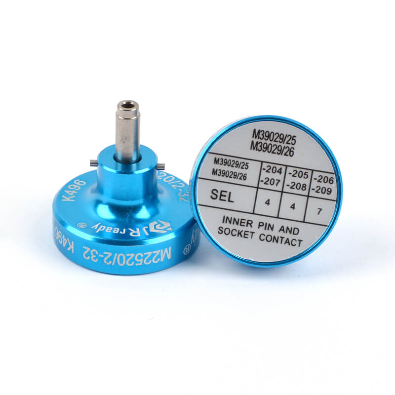 K496 (M22520/2-32) Posizionatore per connettore MIL-DTL-26482 SERIE 1, M39029/25 PIN, 26 SKT CONTACT