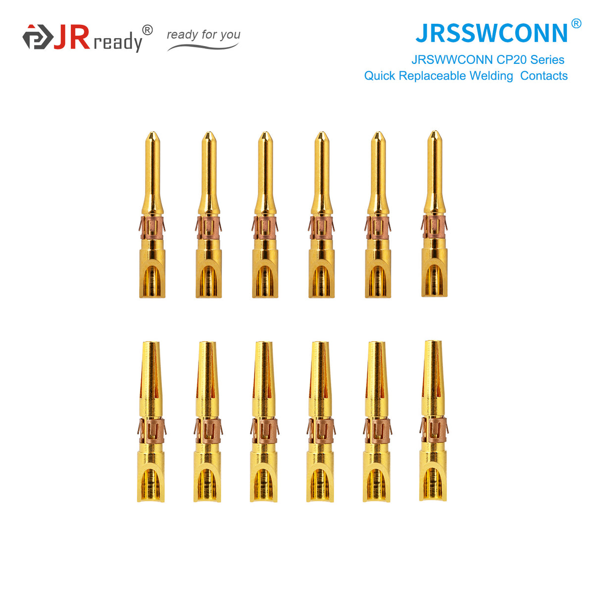 JRready JRSSW CP20 Serie Crimp-/Lötkontakte 