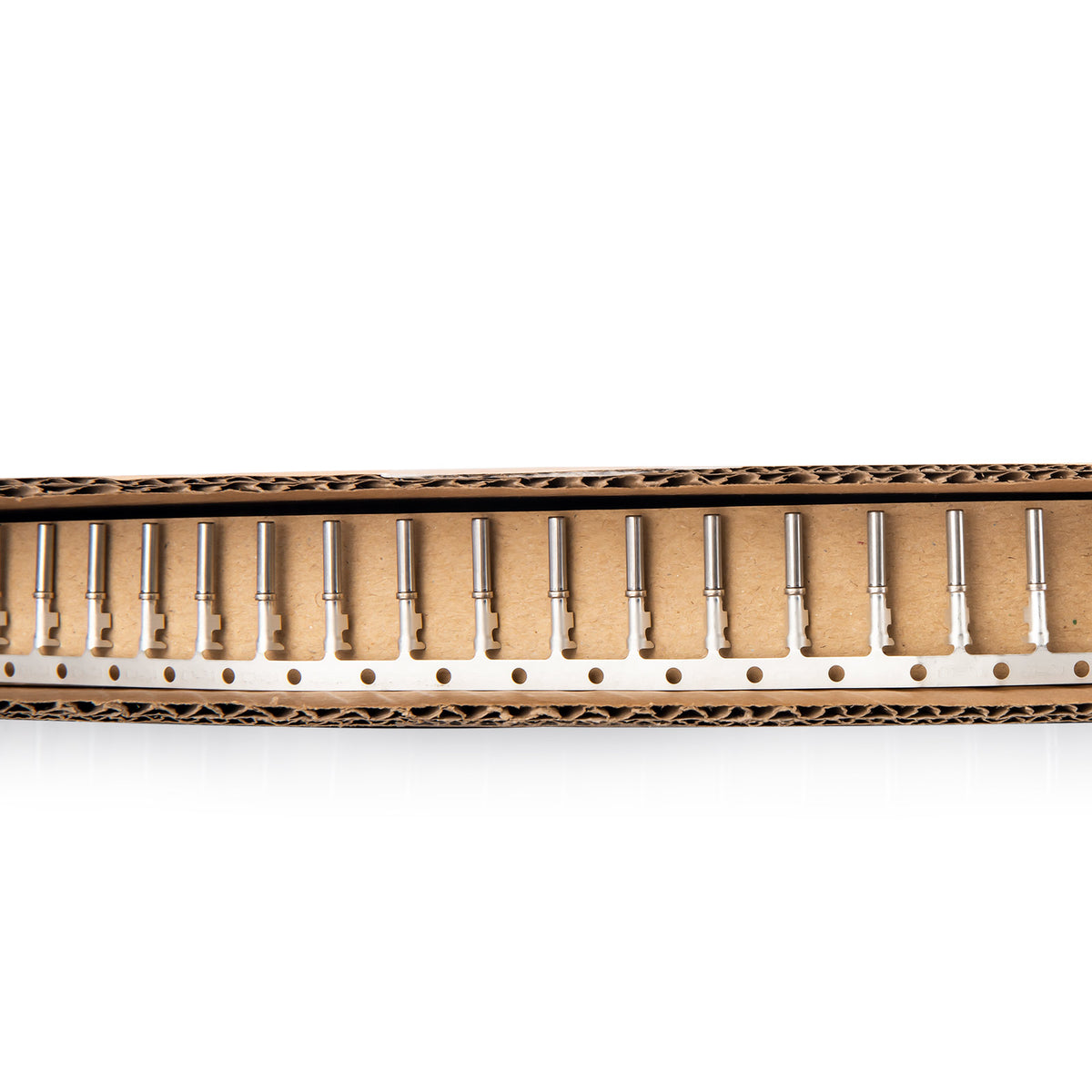 JRready tools formed and stamped contact pins, 4000-piece set for electronic connector applications, high-quality metal contacts.