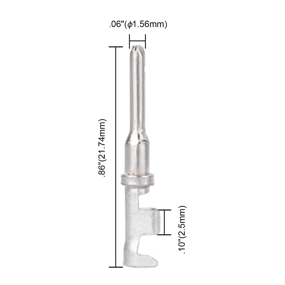 JRready ST6559 Contact Terminal Kit, 1060-16-0122 & 1062-16-0122 Stamped Contacts 14-18 AWG, Compatible with Deutsch DT HDP20 HD30 HD10 DRC Jiffy Splice Series Connectors, Automotive Harness Assembly