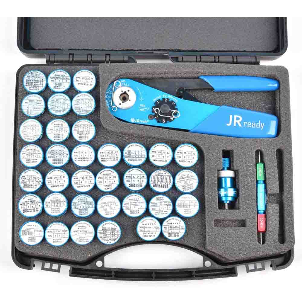 JRready ST2119 (M22520/2) + JST1162 (M22520/1) + ST1049 (M22520/7) Komplettes Crimp-Set