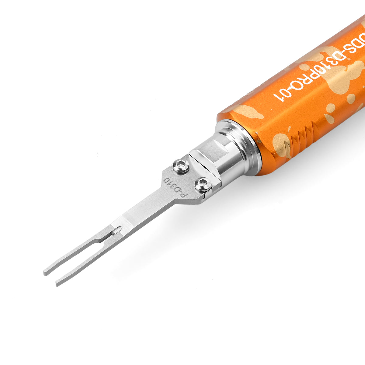 JRready JRDDS-D310PRO-01 Terminal Removal Tool for TE Junior Power Timer JPT 2.8 MQS LEAVYSEAL AMP MCP 2.8 Connectors — Dual-Pin Spring-Forward Design, Interchangeable Tips