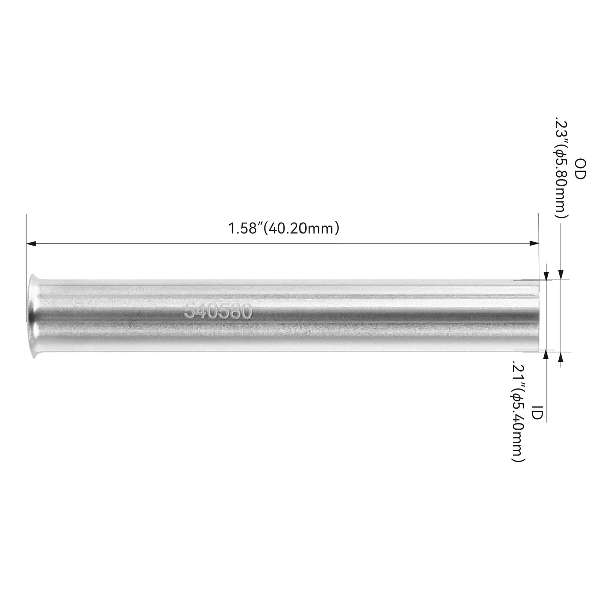 JRready Round Tube Type Replacement Tips for Molex/AMP/Harting/Delphi Terminal Extraction Tools