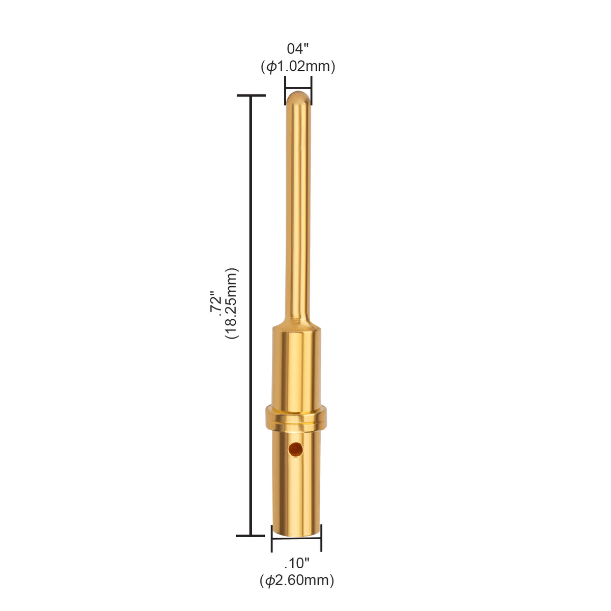 JRready ST6567/ST6568/ST6569 Deutsch Contact Terminal Kit, Gold-Plated 12#/16#/20# Pin & Socket, for DT HDP20 HD30 HD10 DRC Jiffy Splice Series Connectors, Sensor & Instrumentation Wiring