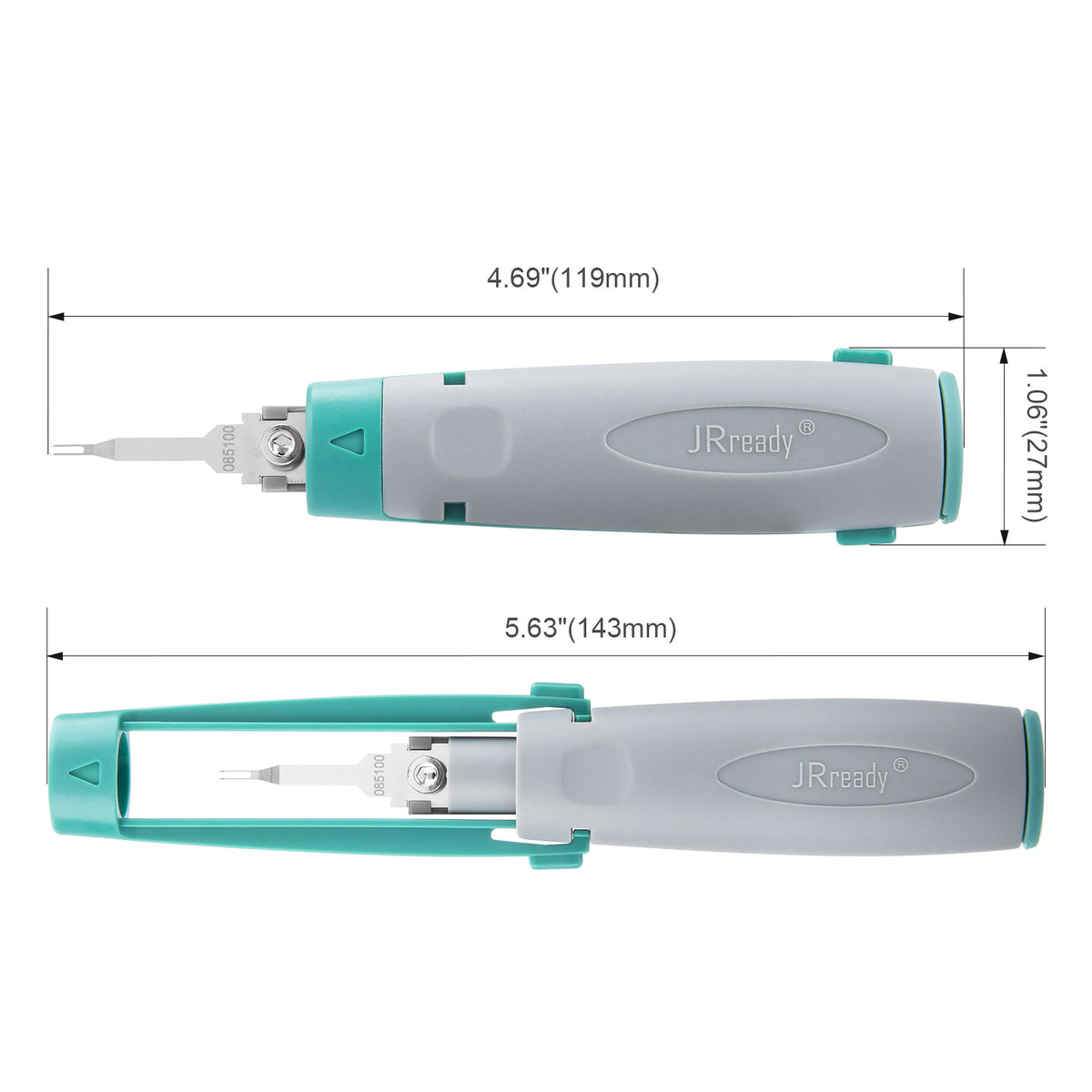 JRready JRconDRK-D085100 Dual-Pin Extraction Tool for BYD and Sumitomo Connectors, within Automotive and Industrial Applications