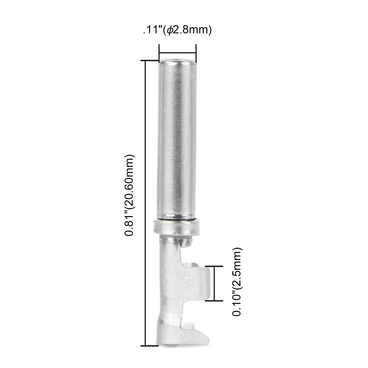 JRready ST6559 Contact Terminal Kit, 1060-16-0122 & 1062-16-0122 Stamped Contacts 14-18 AWG, Compatible with Deutsch DT HDP20 HD30 HD10 DRC Jiffy Splice Series Connectors, Automotive Harness Assembly