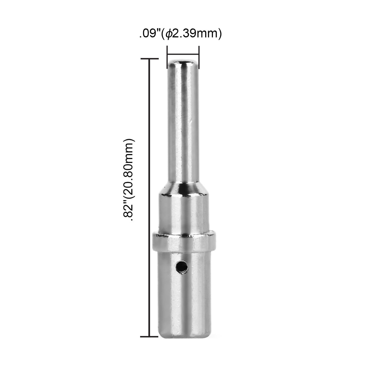 JRready ST6564 12# Contact Terminal Kit for Deutsch DTP HD10 HDP20 HD30 DRC DRB STRIKE Series Connectors, 0462-203-12141 & 0460-204-12141, 12-16 AWG Nickel-Plated, 25A Power Wiring