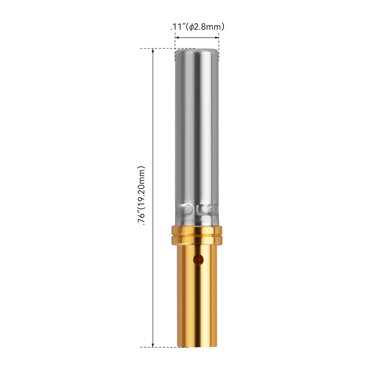 JRready ST6567/ST6568/ST6569 Deutsch Contact Terminal Kit, Gold-Plated 12#/16#/20# Pin & Socket, for DT HDP20 HD30 HD10 DRC Jiffy Splice Series Connectors, Sensor & Instrumentation Wiring