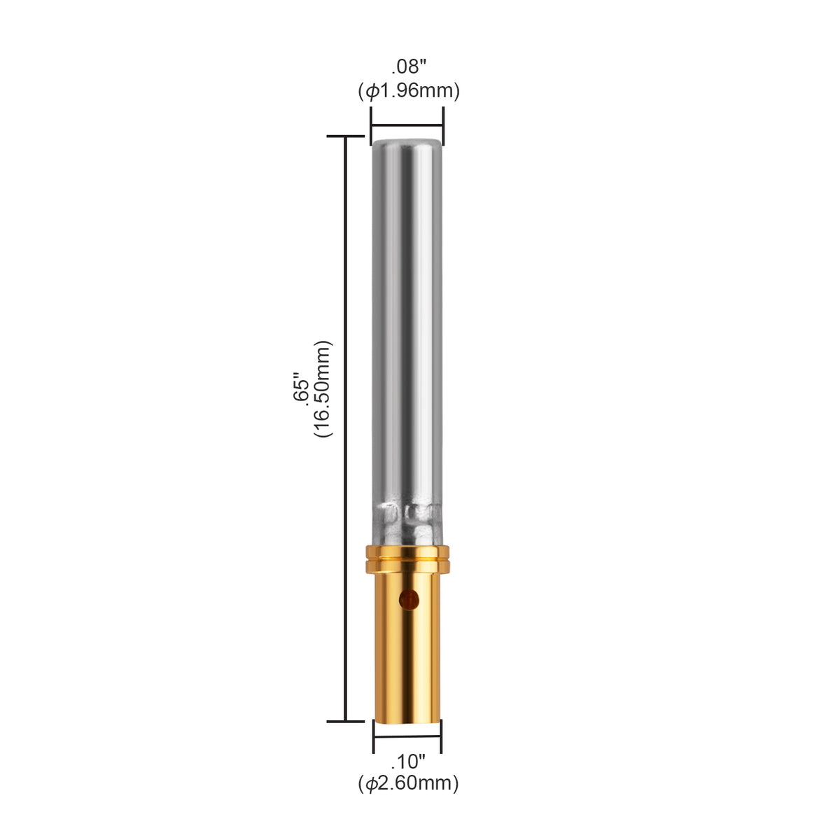 JRready ST6567/ST6568/ST6569 Deutsch Contact Terminal Kit, Gold-Plated 12#/16#/20# Pin & Socket, for DT HDP20 HD30 HD10 DRC Jiffy Splice Series Connectors, Sensor & Instrumentation Wiring