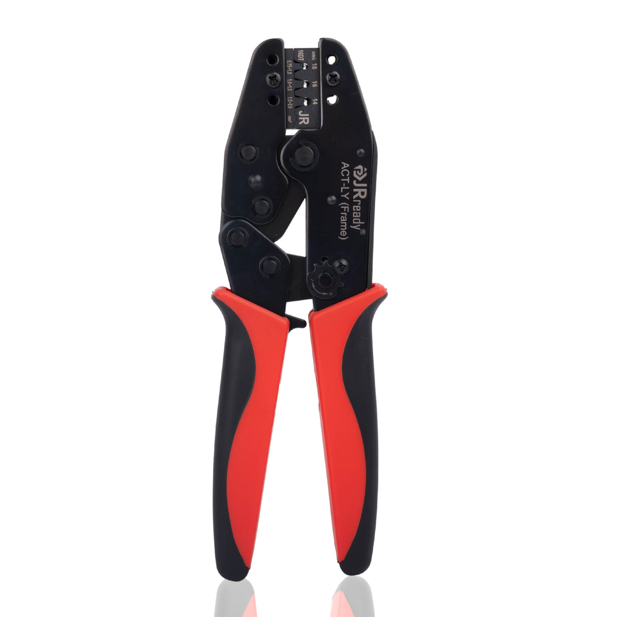 JRready ACT-LY-12DTP / ACT-LY-16DT / ACT-LY-20DTM Crimpzange für offene Aderendhülsen für JRready / Deutsch DTP DT DTM Serie 12#, 16#, 20# gestanzte und geformte Kontakte