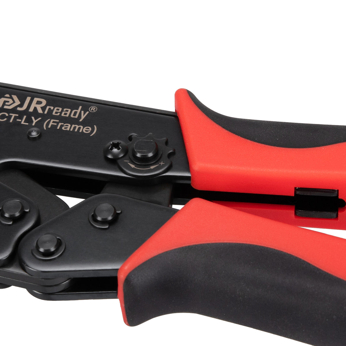 JRready ACT-LY-3K Crimp Tool for RG8 RG11 RG174 RG316 Coaxial Cable, .01 .128 .429 Inch Hex-Crimp Mastery Multi-Spec Versatility Ratchet Crimper