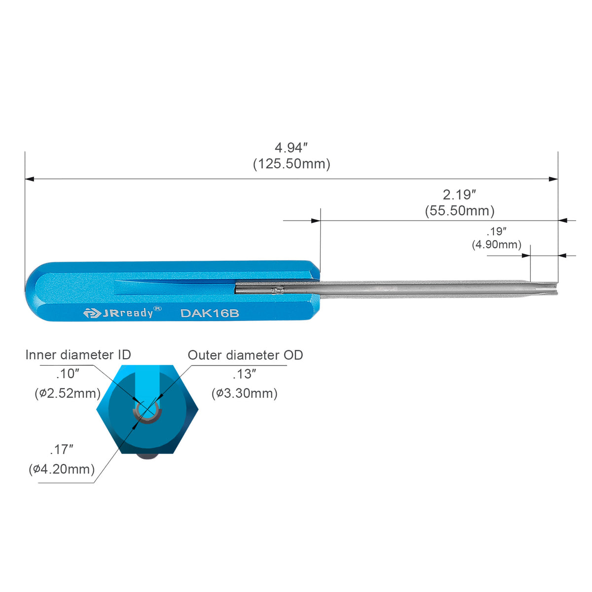 JRready DAK12B/DAK16B/DAK20B M81969 Installationswerkzeuge