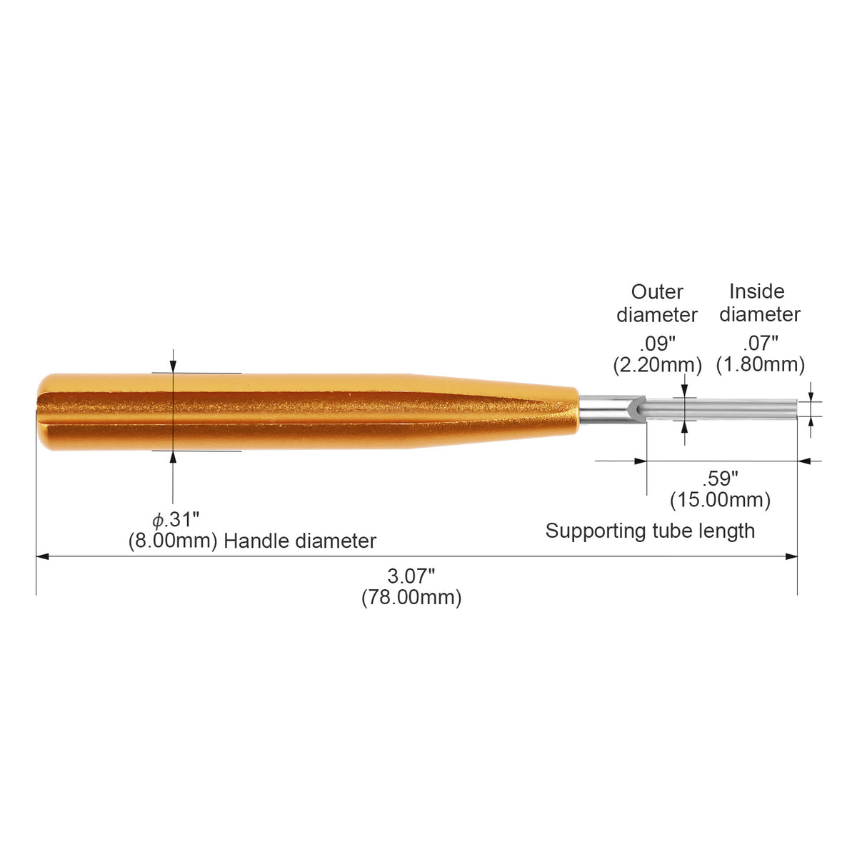 JRready DRK-D-SUB Insertion Extraction Tool for TE/AMP/Harting Heavy Duty 5A Han D SUB Contacts