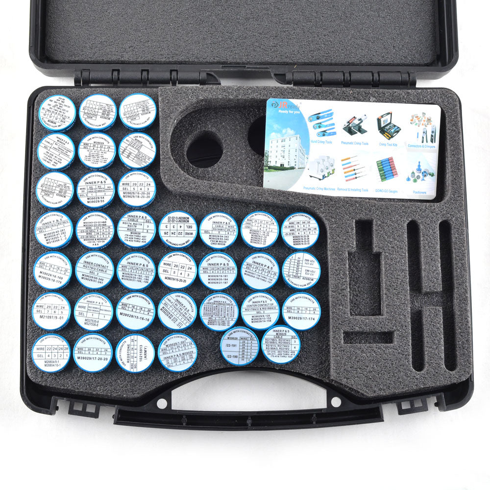 JRready ST5171 Positionierer-Kit: 36 Stück M22520/2 Positionierer von M22520/2-02 bis M22520/2-37