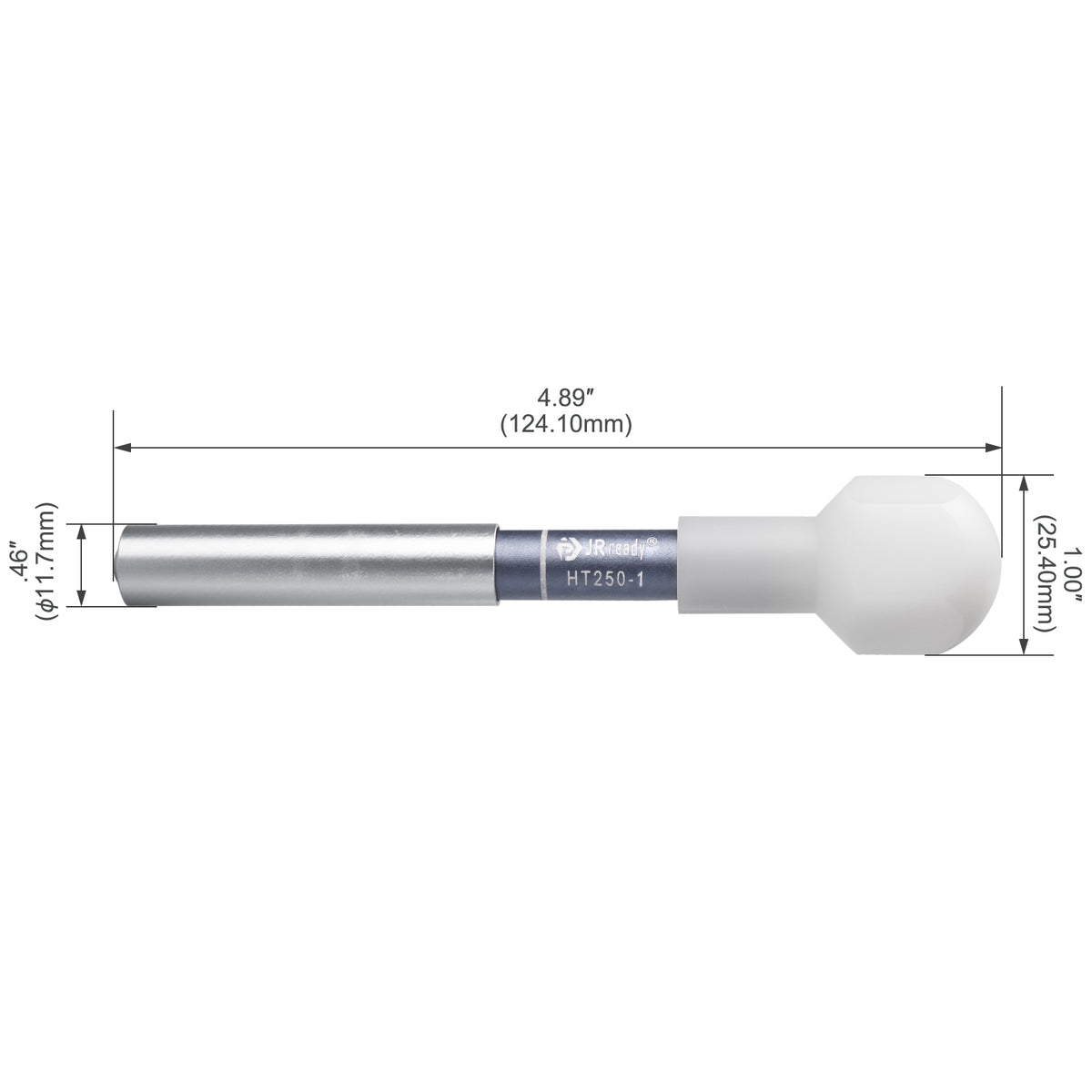 JRready HT250-1 / HT250-2 / HT250-3 / HT250-4 / HT250-5 / HT250-6 Retention Force Tester, Aluminum Alloy Connector Inspection Tool for Verifying Terminal Seating in Electrical Connectors