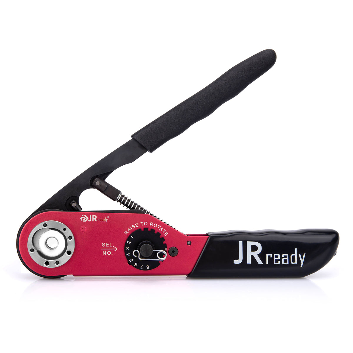 JRready ACT-M309 (YJQ M309) Pinza crimpatrice regolabile a media corrente 8-18 AWG (8,37-0,8107 mm²)