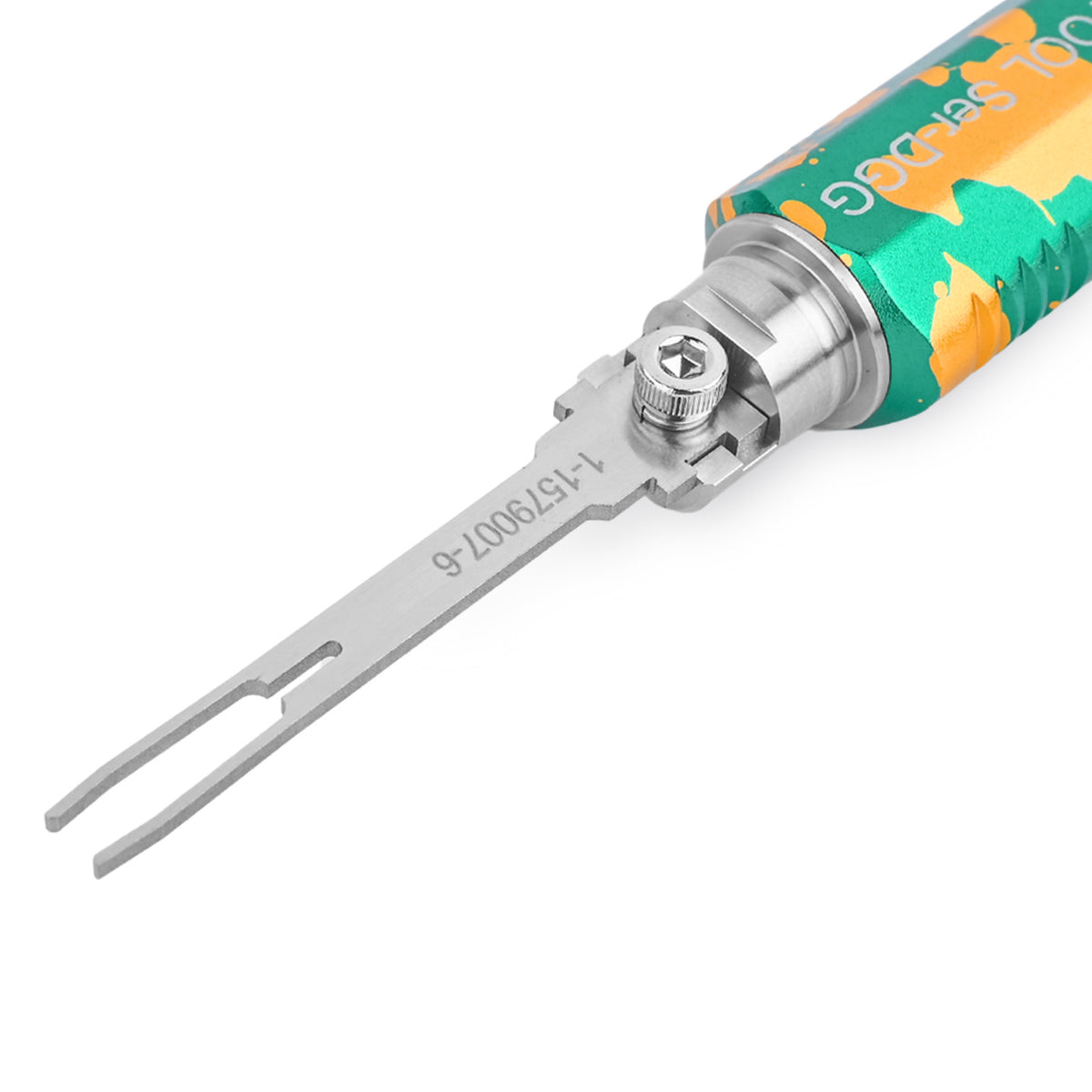 JRready JRDDS-1-1579007-6-01/ JRDDS-1-1579007-6-07 Strumento di estrazione terminale a doppio pin per connettori automobilistici AMP MCP serie 2.8k per veicoli Volkswagen, Audi e Skoda 