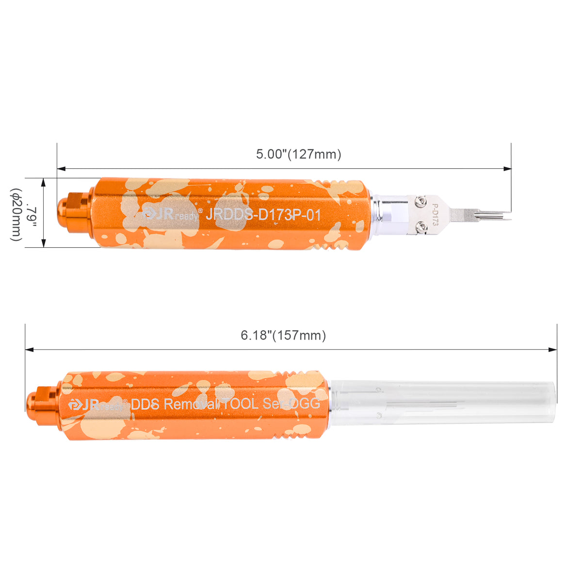 JRready JRDDS-D173P-01/ JRDDS-D173P-13 Ausziehwerkzeug für Doppelstift-Anschlüsse für 5557/5559 4,2 mm Rastermaß-Steckverbinder und 5556/5558 Klemmen 