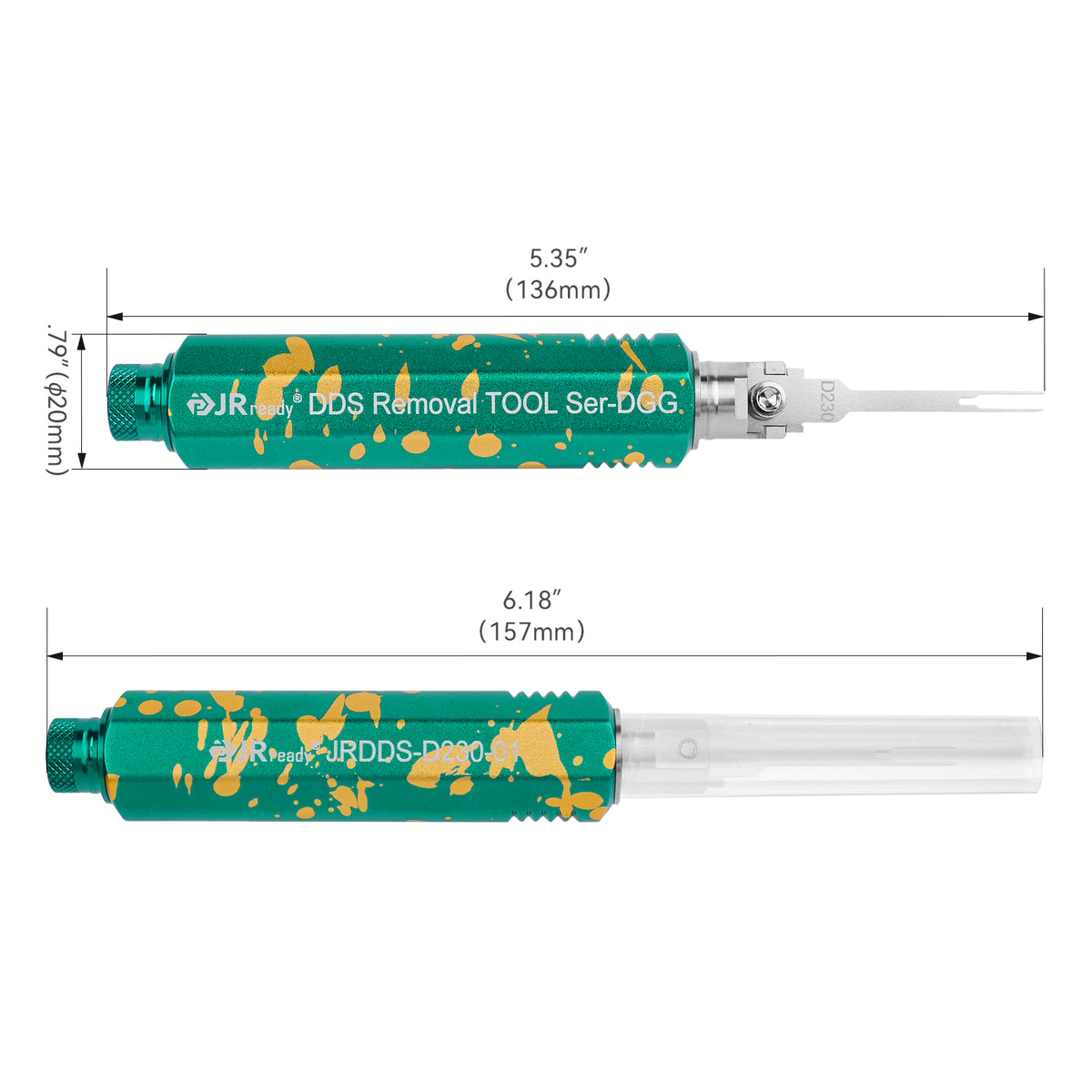 JRready JRDDS-D230-01 / JRDDS-D230-07 Extraction Tool for Volkswagen, Audi, Skoda series automotive connectors