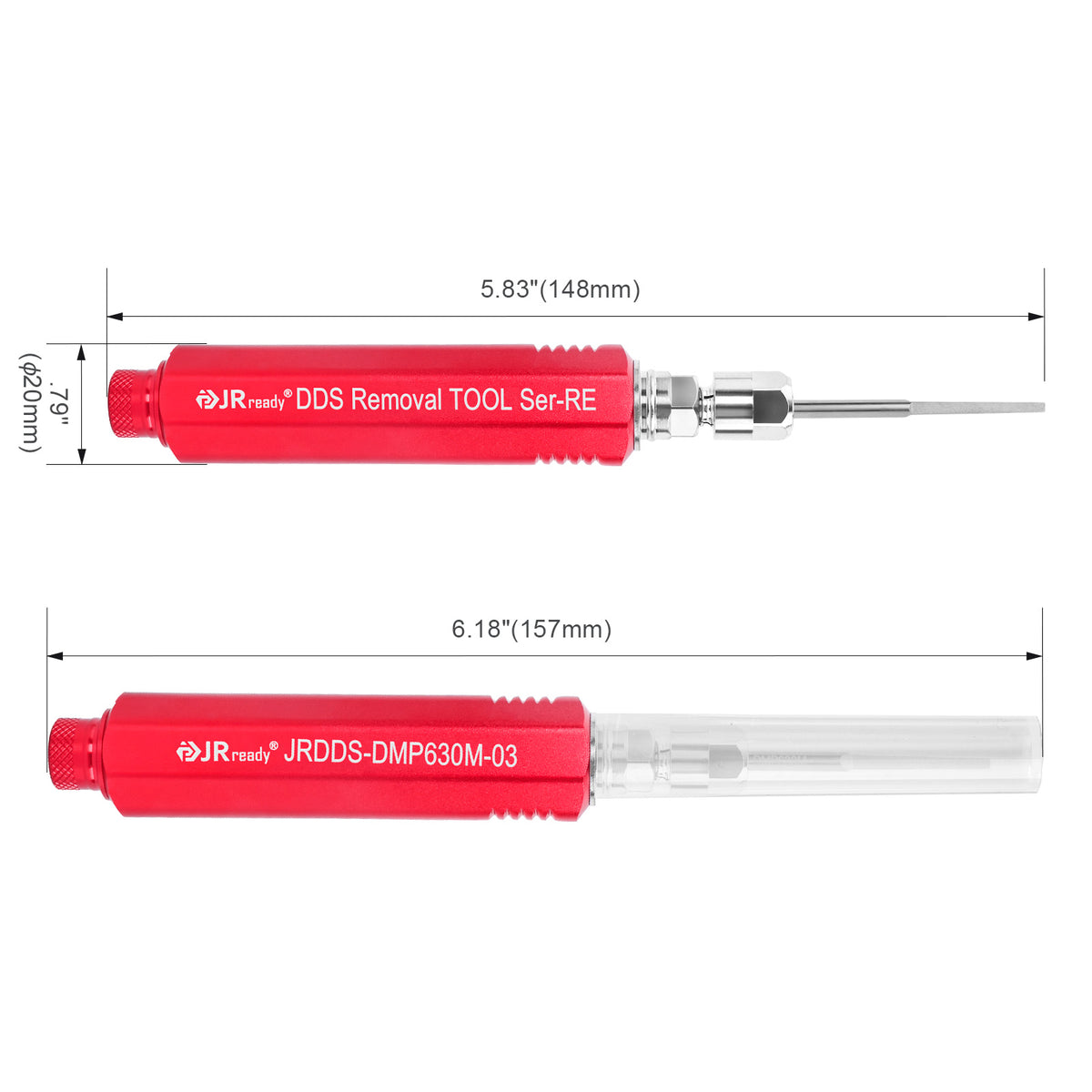 JRready JRDDS-DMP630M-01/ JRDDS-DMP630M-03 Pin-Style Terminal Extraction Tool for Delphi Metri-Pack 280/480/630/800 series and other large single-spring terminals