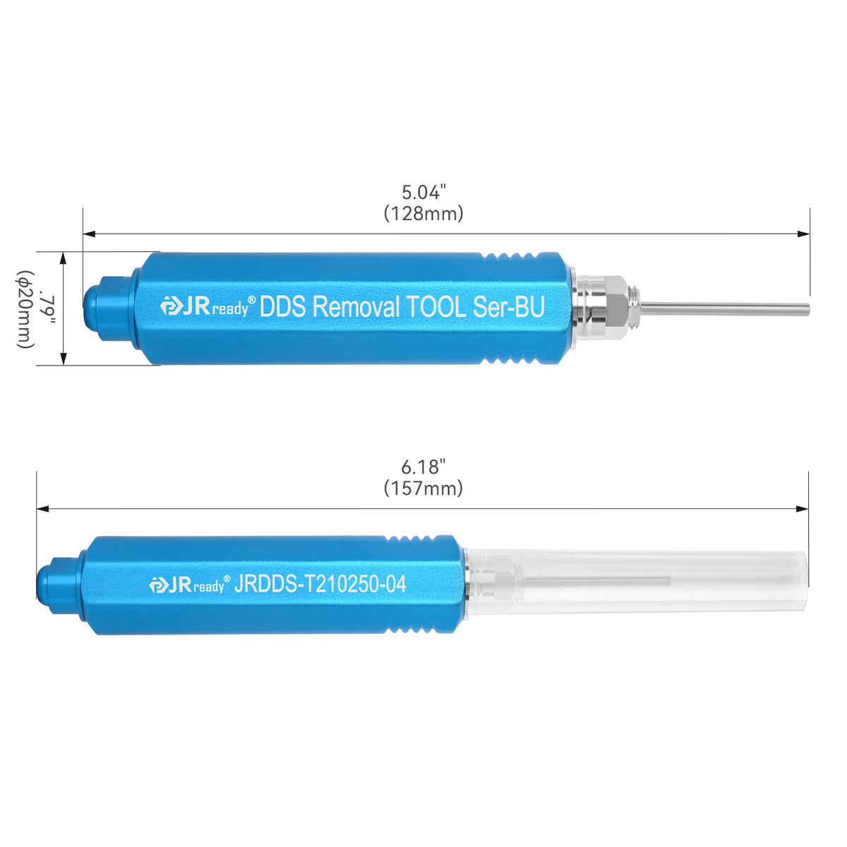 JRready JRDDS-T210250-01/ JRDDS-T210250-04 Ausziehwerkzeug für Rohrklemmen für Tamiya Mini EL 4,5 mm/3,7 mm Rastermaß-Steckverbinder und Amphenol RM, RT360, RTOW, RT Serie 20# Klemmen