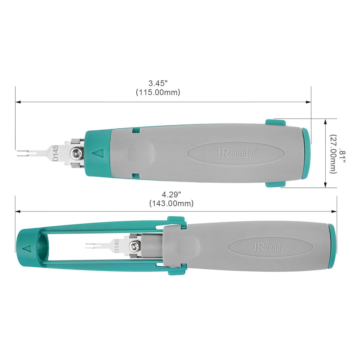 JRready JRconDRK-D145 Extraction Tool for Molex MX3.0mm pitch small 5557 series male terminal, 43020 female housing