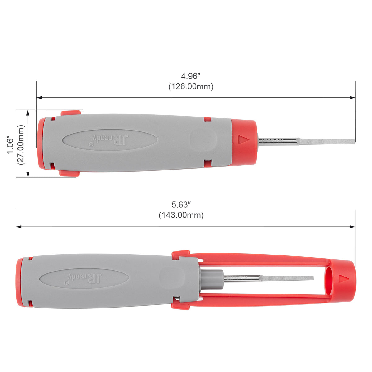 JRready JRconDRK-DMP630M Pin Extraction Tool for Delphi Metri-Pack 280,480,630,800 and other large single spring terminals