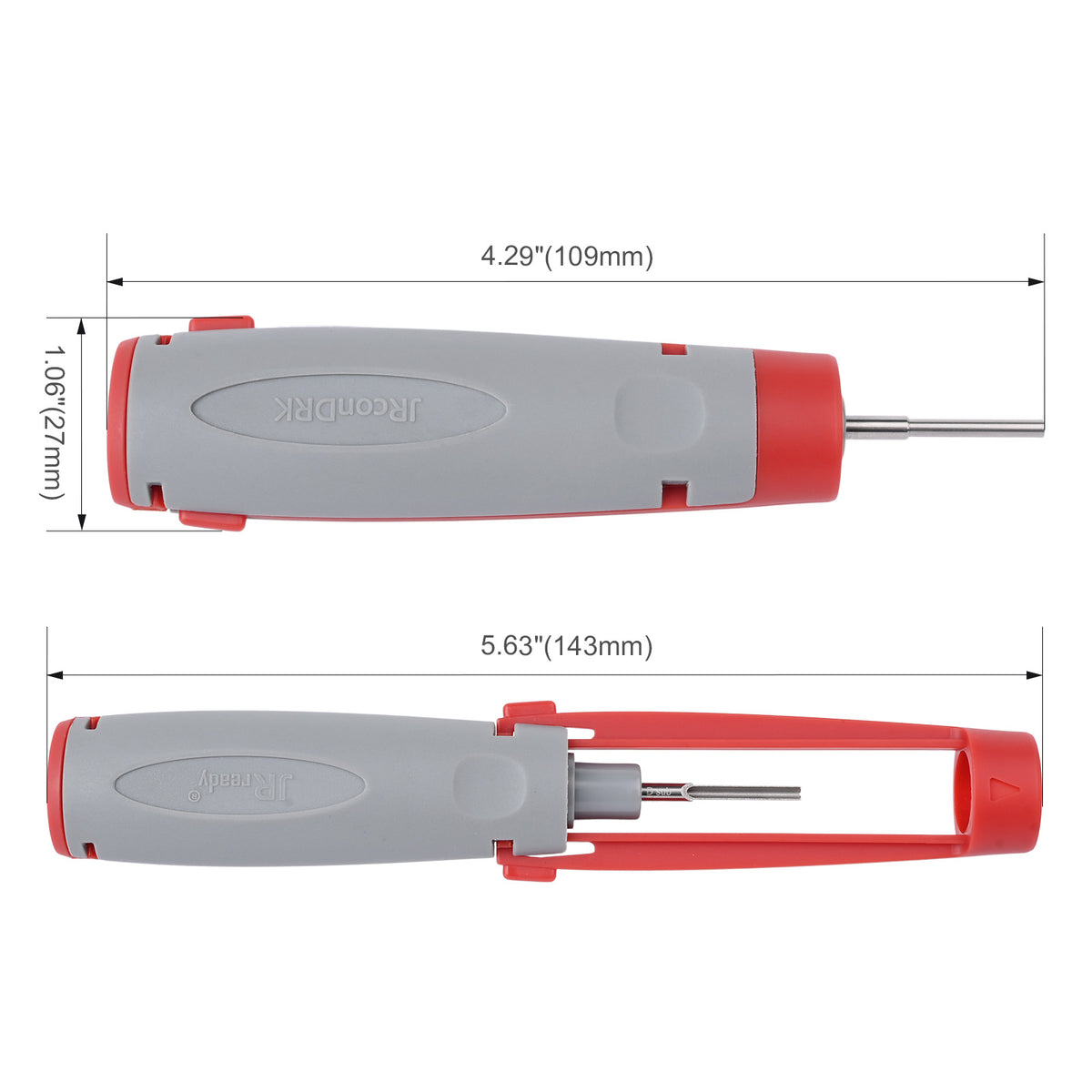 JRready JRconDRK-D Sub-Pin-Extraktionswerkzeug für 5A-Anschlüsse von Harting Han D-Sub-Steckverbindern
