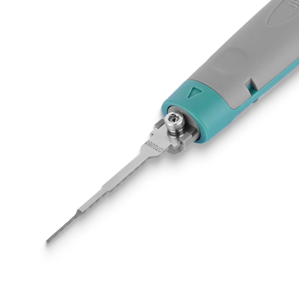 Strumento di estrazione terminale a pin singolo JRready JRconDRK-N070065 per connettori TE MCON 1.2, Yazaki Kaizen 0.64 e connettori cinesi della serie DJ 1.2