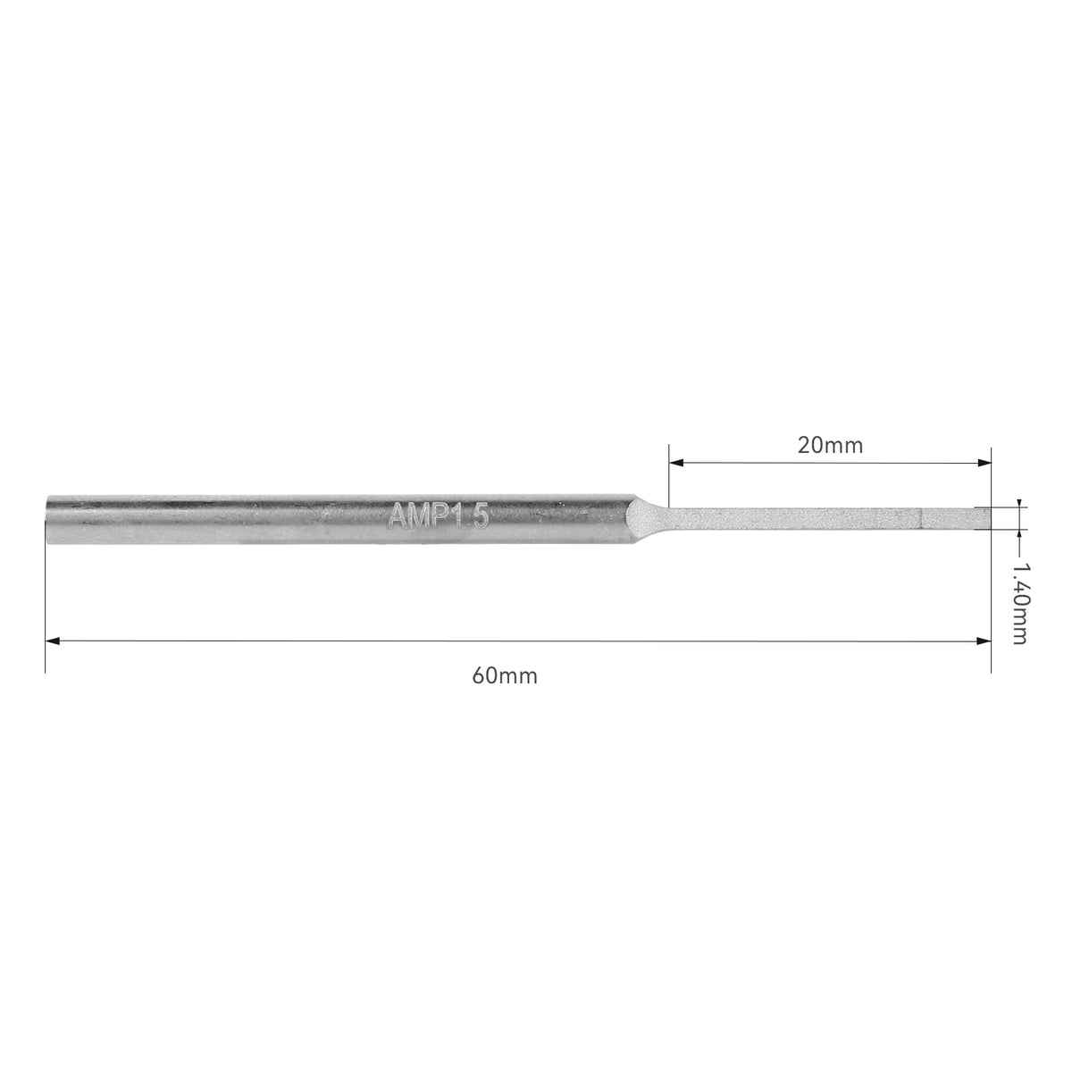 JRready Pin Rod Type Replacement Tips for Molex/AMP/Delphi Terminal Extraction Tools