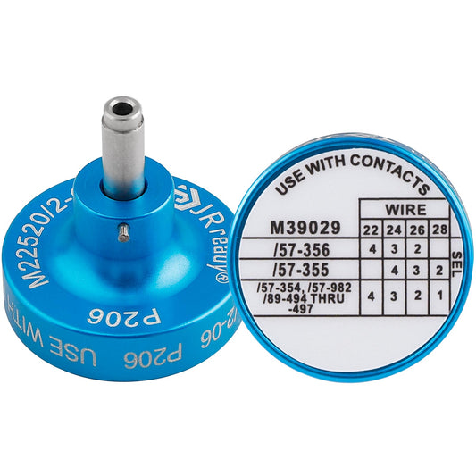 JRready P208 / P207 / P206 / P209 / P210 / P237 Positionierer, Verwendung mit YJQ-W1A M22520/2-01 Crimpwerkzeug