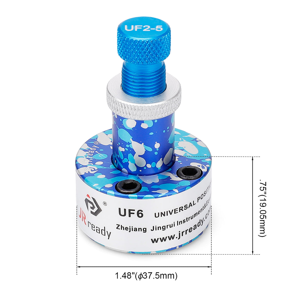 JRready UF6-UF2-5 (M22520/1-05) Universal Positioner for M22520 1 01 Crimp Tool for Barrel Contacts