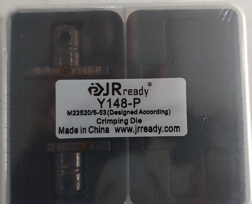 JRready Y148-P M22520/5-53 Matrice di crimpatura da utilizzare con crimpatrice a telaio aperto YJQ-W5 M22520/5-01