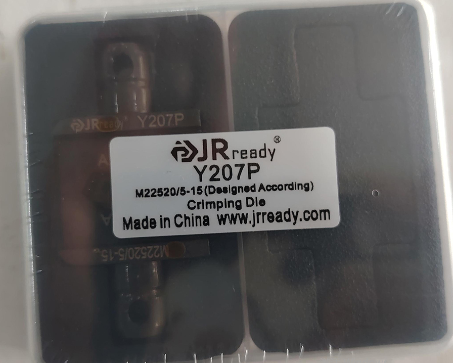 JRready Y207P M22520/5-15 Crimp Die Use With YJQ-W5 M22520/5-01 Open Frame Crimper