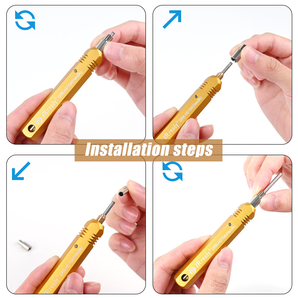 JRready DRK-HD10A Harting/TE Heavy Duty HAN D 10A Solid Contacts Tool (ST5217)