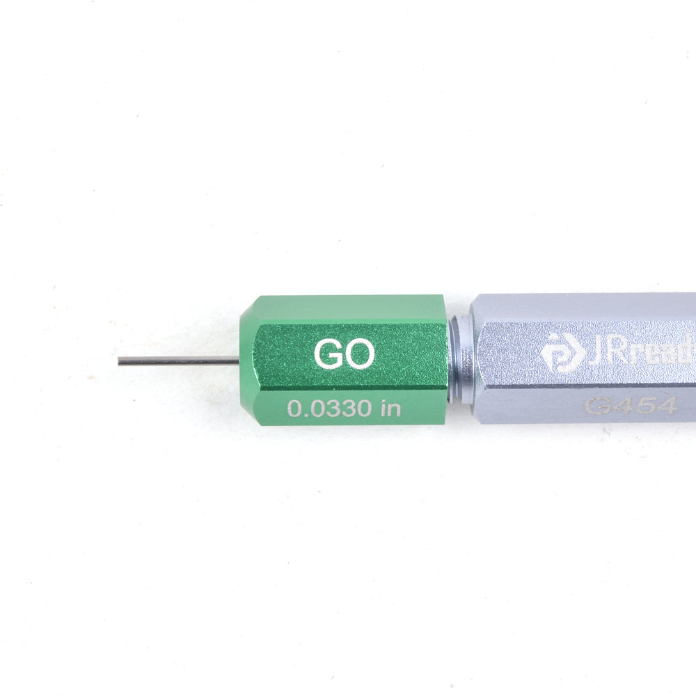 JRready G454 Gut/Schlecht-Lehre Prüfwerkzeug für Crimpzange HDT-48-00/JRD-HDT-48/YJQ-W2DTQ Gut: 0,0330 (0,84) - Schlecht: 0,0385 (0,98) 