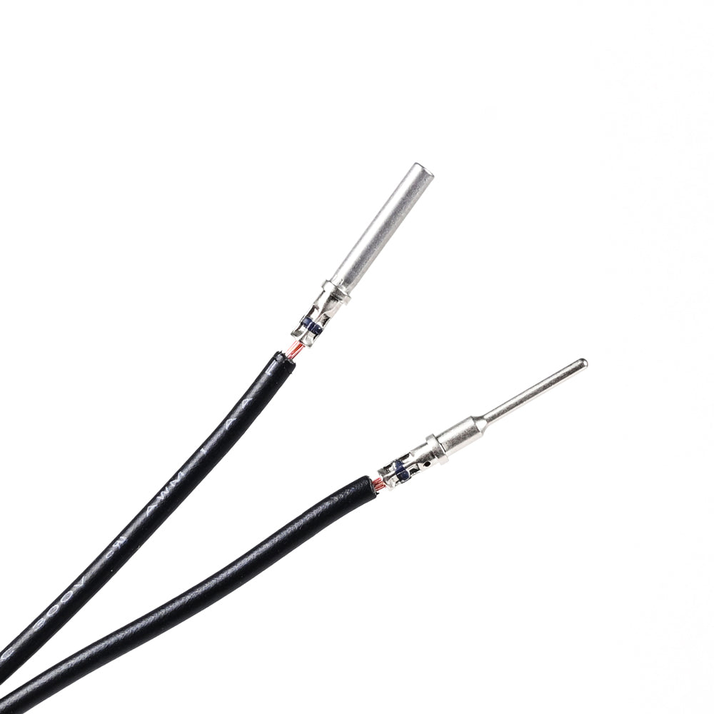 JRready ST6293 Deutsch DTM Steckverbinder-Set 2-, 3-, 4-, 6-, 8- und 12-polige Kfz-Steckverbinder mit massiven Kontakten der Größe 20, Crimp-Drahtquerschnitt 16-22 AWG, 7,5 A