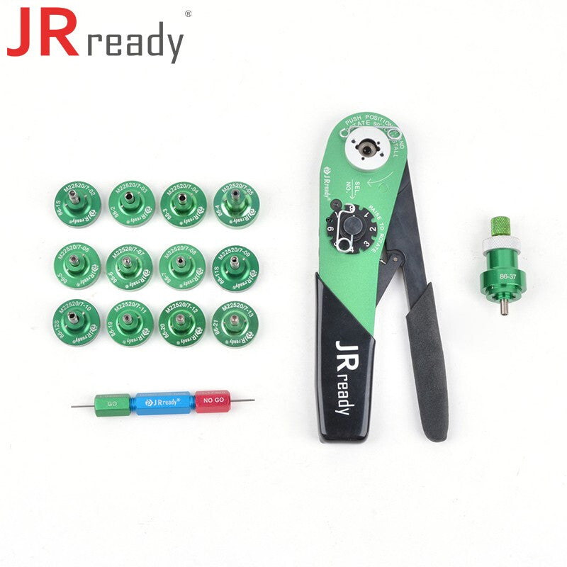 JRready ST2119 (M22520/2) + JST1162 (M22520/1) + ST1049 (M22520/7) Komplettes Crimp-Set