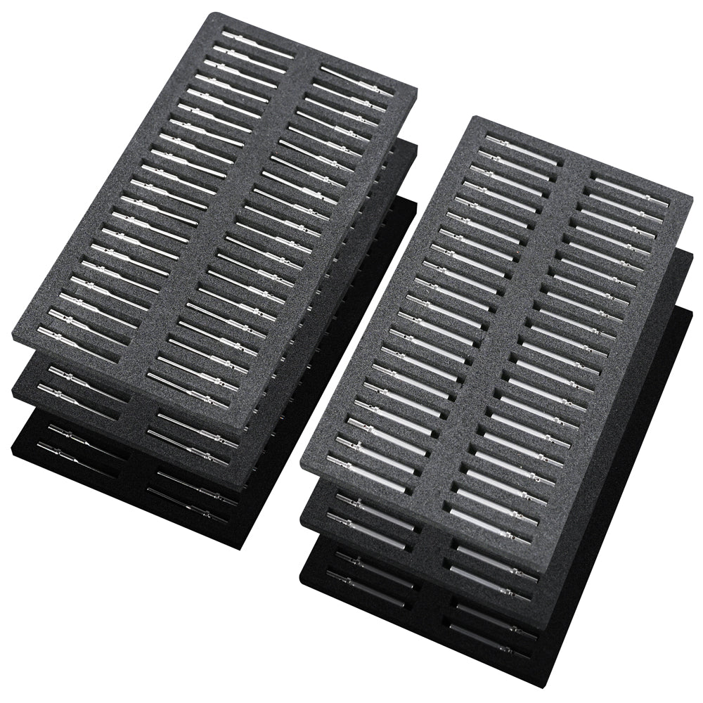 JRready ST6282 DTM-Steckverbinder, Deutsch-Kontaktgröße 20, Deutsch-Stiftleisten-Set mit geschlossenen Buchsen, Stifte 0460-202-20141, Deutsch DTM-Stifte/Buchsen 0462-201-20141, Drahtstärke 20-22 AWG (DTM 20# 120 Paar) 