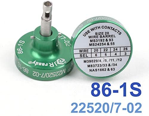 JRready 86-1S M22520/7-02 Positionierer zur Verwendung mit YJQ-W7A M22520/7-01 Crimpzange (1 Stück)