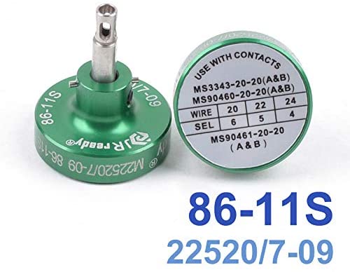 JRready 86-11S / P709 M22520/7-09 Positionierer zur Verwendung mit YJQ-W7A M22520/7-01 Crimpzange, 1 Stück 