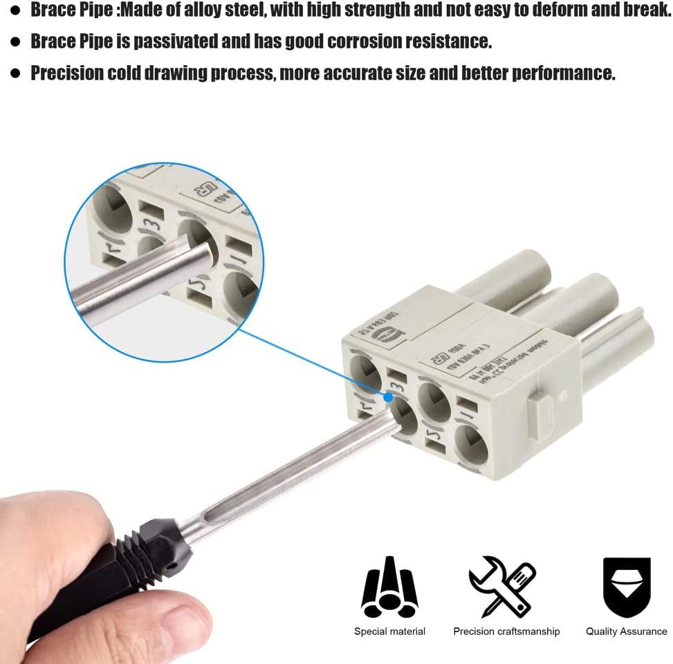 Utensili per l'estrazione di contatti solidi JRready ST5227 per connettori serie TE/AMP/Harting/HARTING HAN
