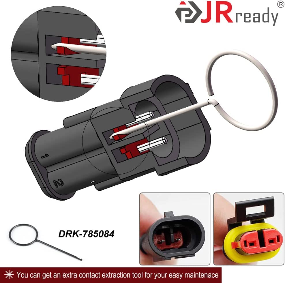 JRready ST5234 Auszieher-Kit für AMP Super Seal 1.5, Metri Pack 150, 280, 480, 630, 800, TE 968880, 968849, senden Sie DRK-DWP01