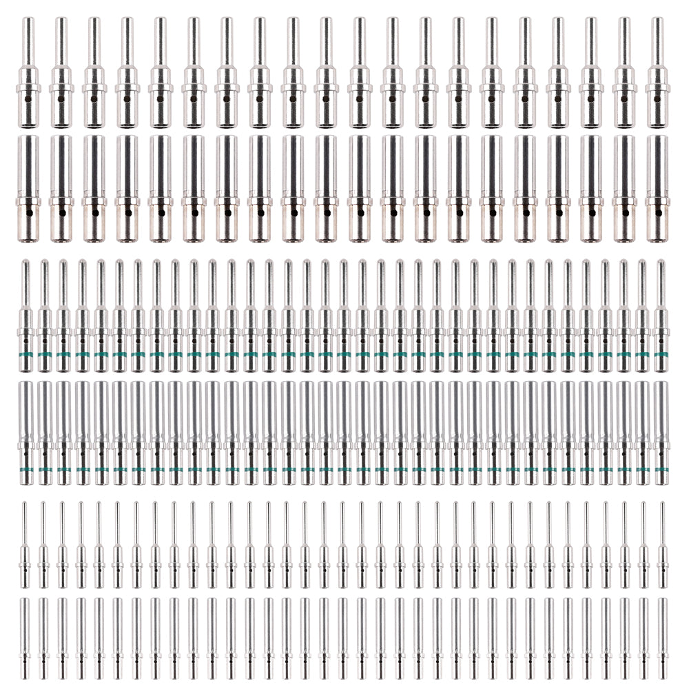 JRready ST6289 Deutsch Solid Barrel Contacts Size 12 16 20 for DTP,DT,DTM Connectors