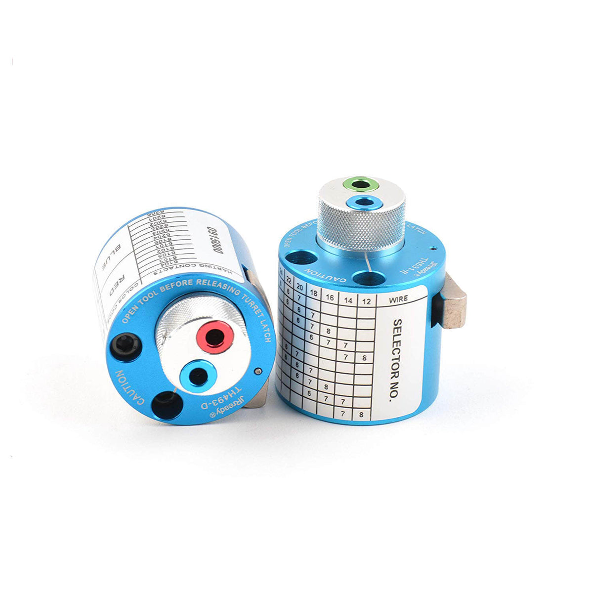 Kit di utensili JRready JST2058: JRD-ASF1 (HARTING 09990000001) Strumento di rimozione della testa della torretta di crimpatura per connettori HARTING Han D Han E Contatti da 10 A, 16 A