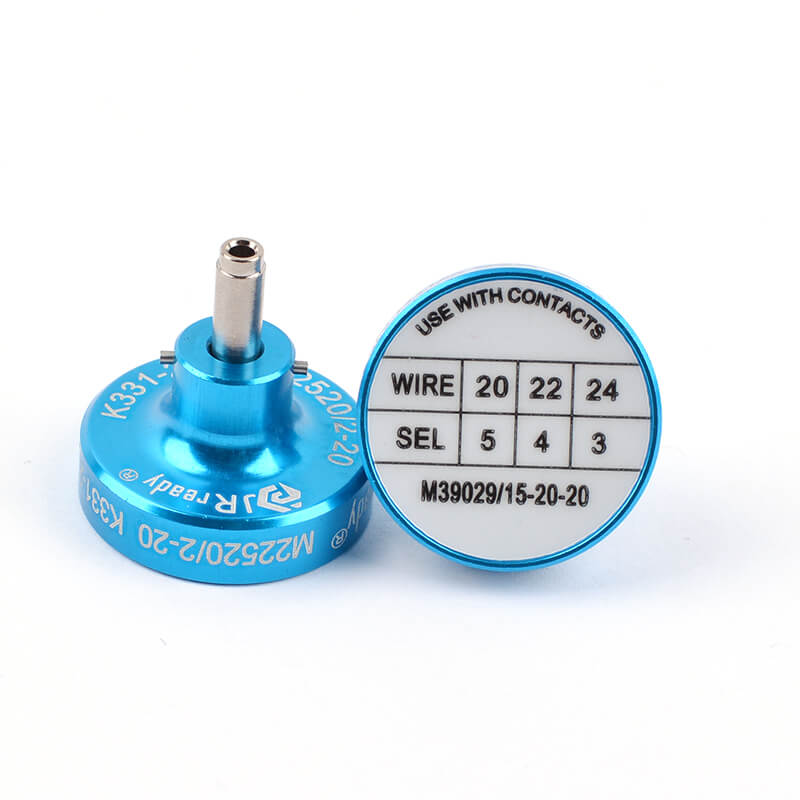 K331-2 M22520/2-20 Positionierer für AFM8 Drahtcrimpzange, geeignet für Anschlusskontakt M39029/15-20-20 