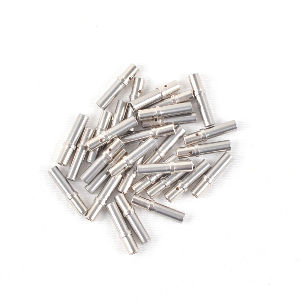 JRready ST6257 DTP-Steckverbinder, massive Ausführung, 12 Pins und Buchsen: Stecker 0460-204-12141 &amp; Buchsen 0462-203-12141 für Drahtquerschnitte 12-14 AWG, 20 Paare