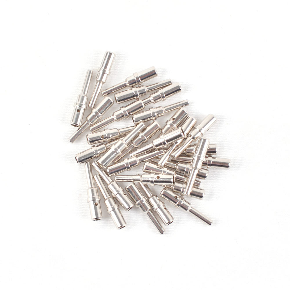 JRready ST6257 DTP-Steckverbinder, massive Ausführung, 12 Pins und Buchsen: Stecker 0460-204-12141 &amp; Buchsen 0462-203-12141 für Drahtquerschnitte 12-14 AWG, 20 Paare